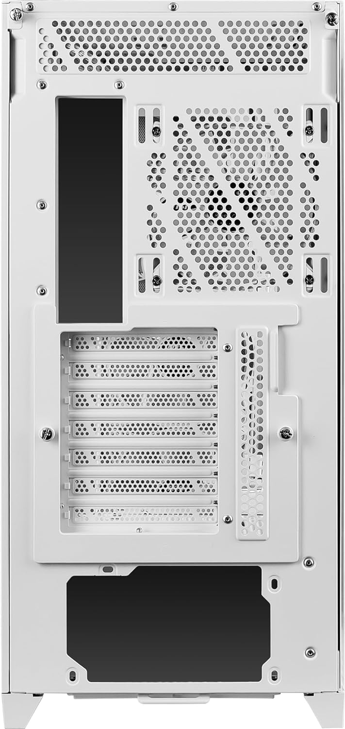 MSI MPG Gungnir 300R Airflow White - Mid Tower PC Case - Core Components by MSI The Chelsea Gamer