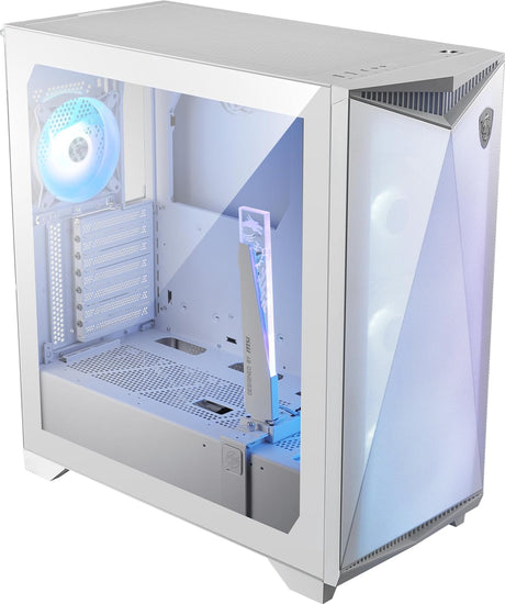MSI MPG Gungnir 300R Airflow White - Mid Tower PC Case - Core Components by MSI The Chelsea Gamer