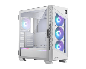 MSI MPG Velox 100R White - Mid Tower PC Case - Core Components by MSI The Chelsea Gamer