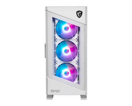 MSI MPG Velox 100R White - Mid Tower PC Case - Core Components by MSI The Chelsea Gamer