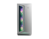 MSI - MPG Gungnir 110R Black White - Mid-Tower PC Case - Core Components by MSI The Chelsea Gamer