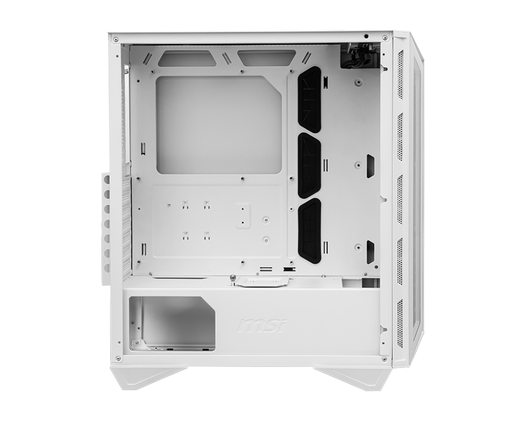 MSI - MPG Gungnir 110R Black White - Mid-Tower PC Case - Core Components by MSI The Chelsea Gamer