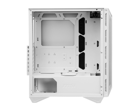 MSI - MPG Gungnir 110R Black White - Mid-Tower PC Case - Core Components by MSI The Chelsea Gamer