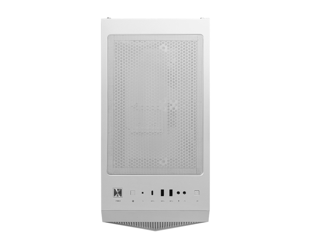 MSI - MPG Gungnir 110R Black White - Mid-Tower PC Case - Core Components by MSI The Chelsea Gamer