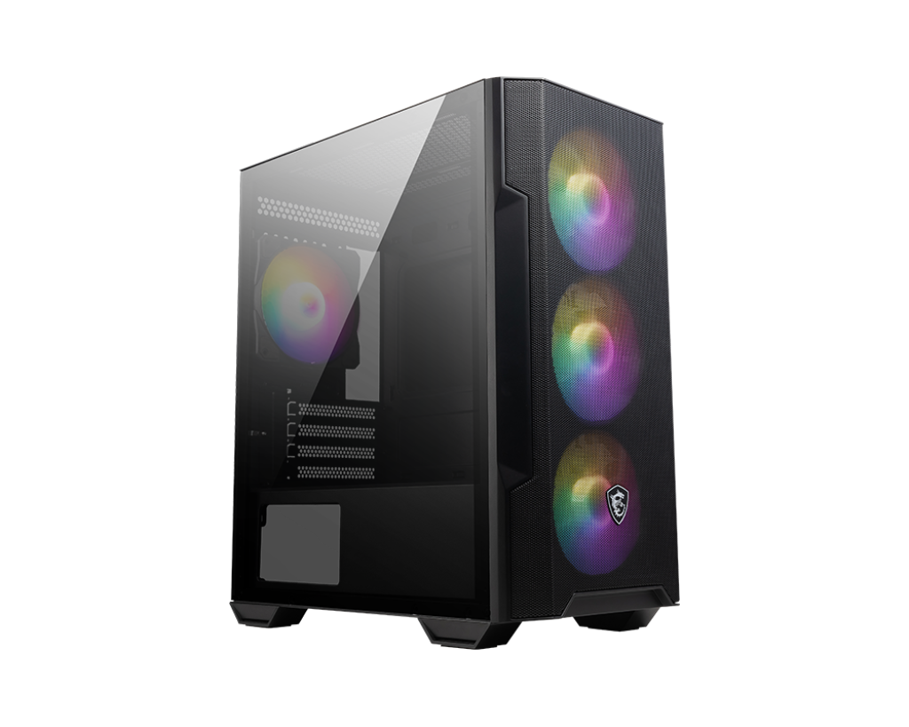 MSI MAG Forge M100R -  Mini Tower PC Case - Core Components by MSI The Chelsea Gamer