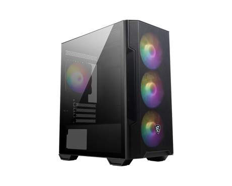 MSI MAG Forge M100R -  Mini Tower PC Case - Core Components by MSI The Chelsea Gamer