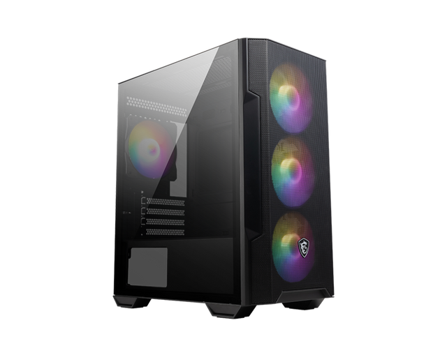 MSI MAG Forge M100R -  Mini Tower PC Case - Core Components by MSI The Chelsea Gamer