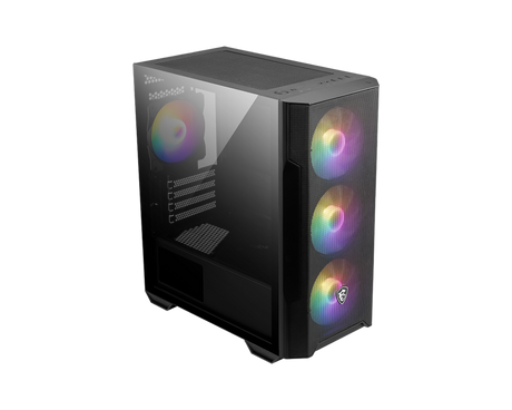 MSI MAG Forge M100R -  Mini Tower PC Case - Core Components by MSI The Chelsea Gamer