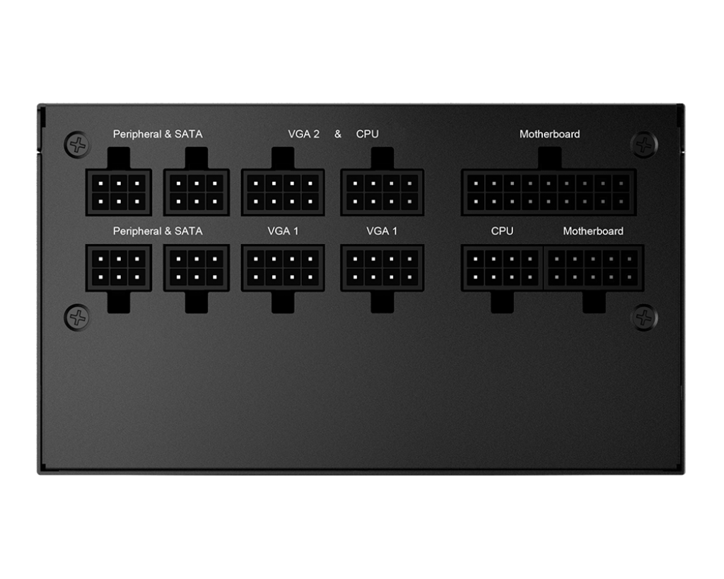 MSI MPG A850GF - Power Supply - Core Components by MSI The Chelsea Gamer