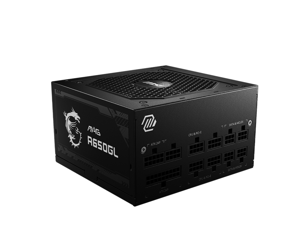 MSI MAG A650GL - 650W Power Supply - Core Components by MSI The Chelsea Gamer