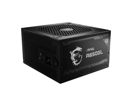 MSI MAG A650GL - 650W Power Supply - Core Components by MSI The Chelsea Gamer