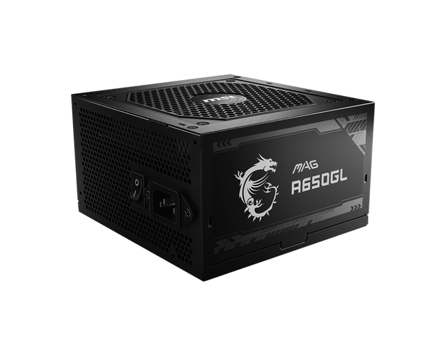 MSI MAG A650GL - 650W Power Supply - Core Components by MSI The Chelsea Gamer