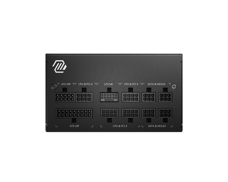 MSI MAG A850GL PCIe5 - 850W Power Supply - Core Components by MSI The Chelsea Gamer