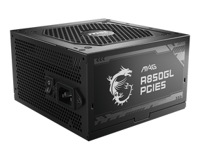 MSI MAG A850GL PCIe5 - 850W Power Supply - Core Components by MSI The Chelsea Gamer