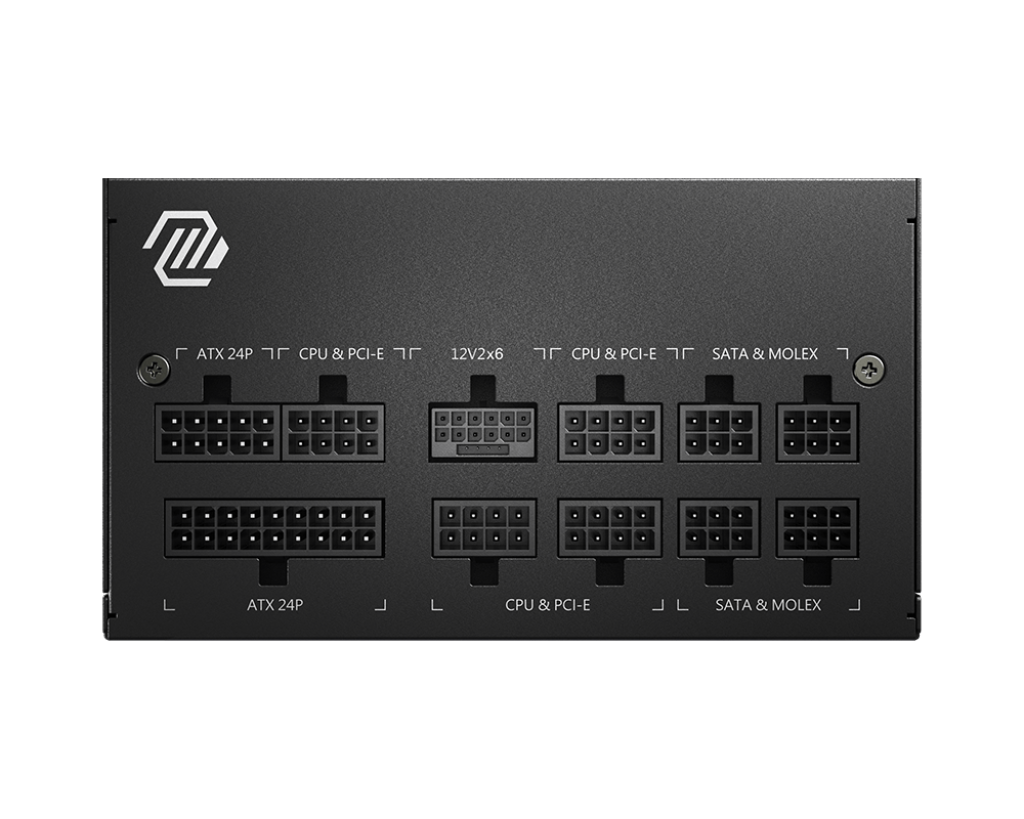 MSI MAG A750GL PCIe5 - 750W Power Supply - Core Components by MSI The Chelsea Gamer