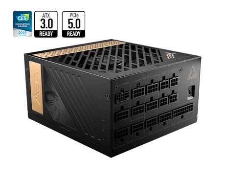 MSI MEG Ai300P PCIE5 - 1300W Power Supply - Core Components by MSI The Chelsea Gamer