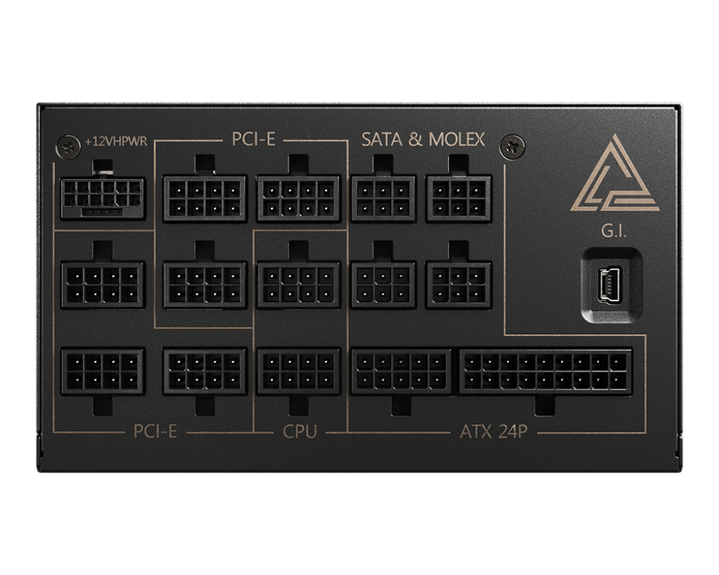 MSI MEG Ai300P PCIE5 - 1300W Power Supply - Core Components by MSI The Chelsea Gamer