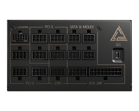 MSI MEG Ai300P PCIE5 - 1300W Power Supply - Core Components by MSI The Chelsea Gamer