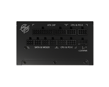 MSI MPG Ai1000G PCIE5 - 1000W Power Supply - Core Components by MSI The Chelsea Gamer