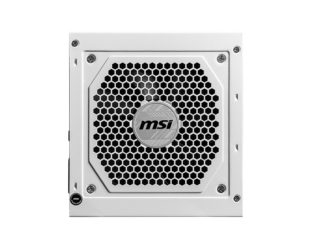 MSI MAG A850GL PCIe5 White - 850W Power Supply - Core Components by MSI The Chelsea Gamer