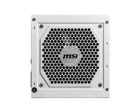 MSI MAG A850GL PCIe5 White - 850W Power Supply - Core Components by MSI The Chelsea Gamer