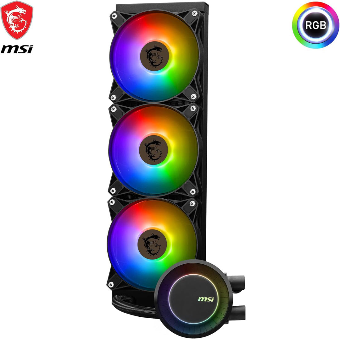 MSI MAG Coreliquid E360 - Liquid CPU Cooler - Core Components by MSI The Chelsea Gamer