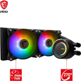 MSI MAG Coreliquid E240 - Liquid CPU Cooler - Core Components by MSI The Chelsea Gamer