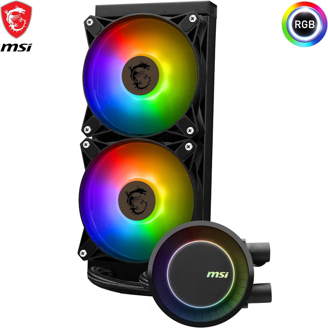 MSI MAG Coreliquid E240 - Liquid CPU Cooler - Core Components by MSI The Chelsea Gamer