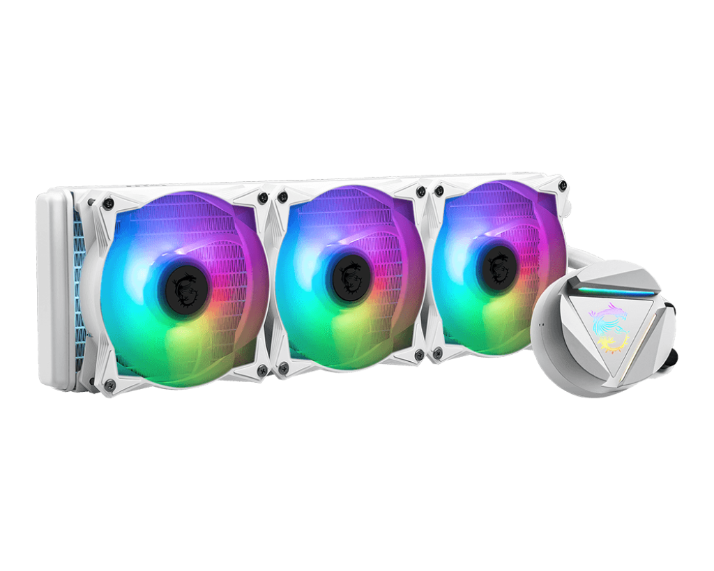 MSI MAG Core Liquid 360R V2 White - Liquid CPU Cooler - Core Components by MSI The Chelsea Gamer