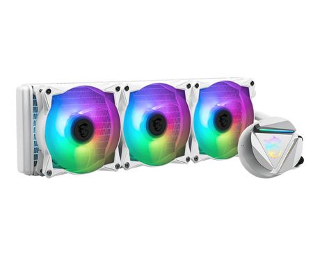 MSI MAG Core Liquid 360R V2 White - Liquid CPU Cooler - Core Components by MSI The Chelsea Gamer