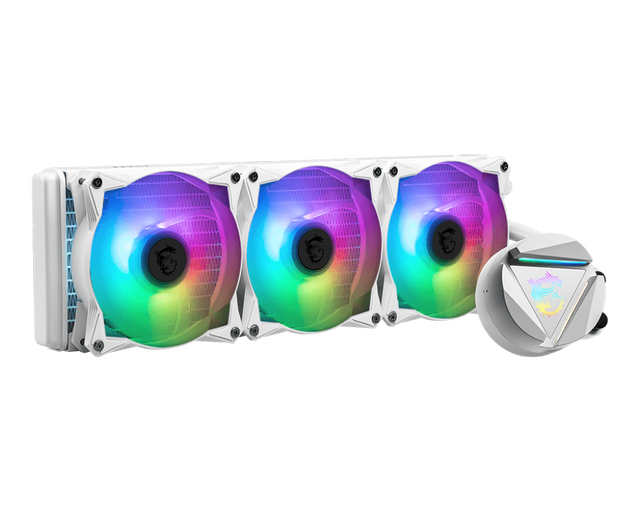 MSI MAG Core Liquid 360R V2 White - Liquid CPU Cooler - Core Components by MSI The Chelsea Gamer
