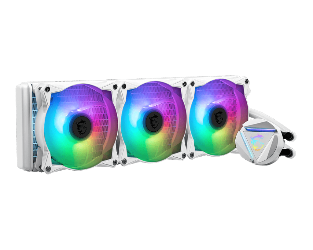 MSI MAG Core Liquid 360R V2 White - Liquid CPU Cooler - Core Components by MSI The Chelsea Gamer