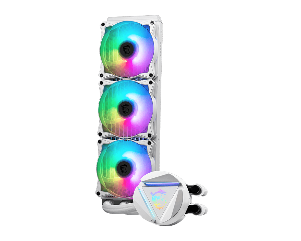 MSI MAG Core Liquid 360R V2 White - Liquid CPU Cooler - Core Components by MSI The Chelsea Gamer