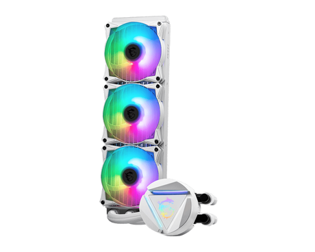 MSI MAG Core Liquid 360R V2 White - Liquid CPU Cooler - Core Components by MSI The Chelsea Gamer