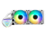 MSI MAG Coreliquid 240R V2 White - Liquid CPU Cooler - Core Components by MSI The Chelsea Gamer