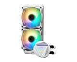 MSI MAG Coreliquid 240R V2 White - Liquid CPU Cooler - Core Components by MSI The Chelsea Gamer