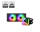 MSI MAG Coreliquid C240 - Liquid CPU Cooler - Core Components by MSI The Chelsea Gamer