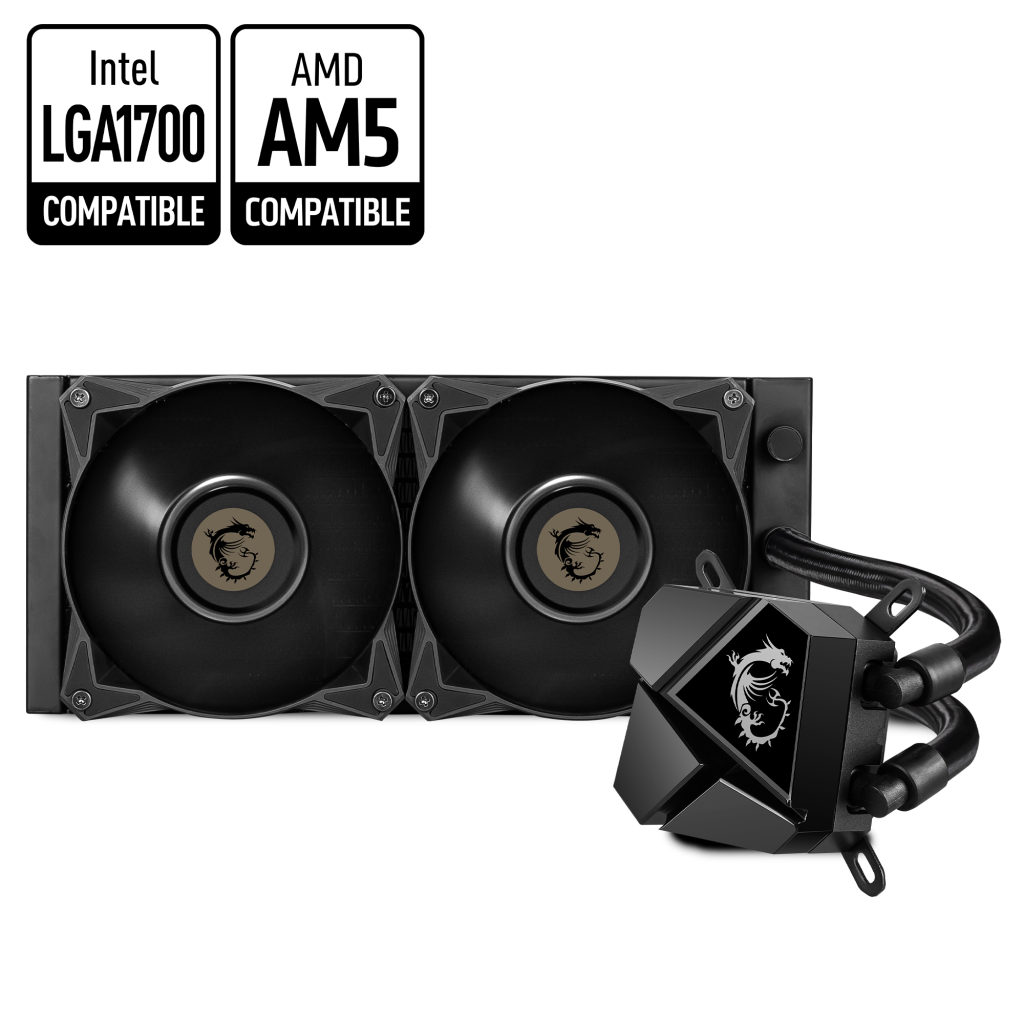 MSI MAG Coreliquid P240 - Liquid CPU Cooler - Core Components by MSI The Chelsea Gamer