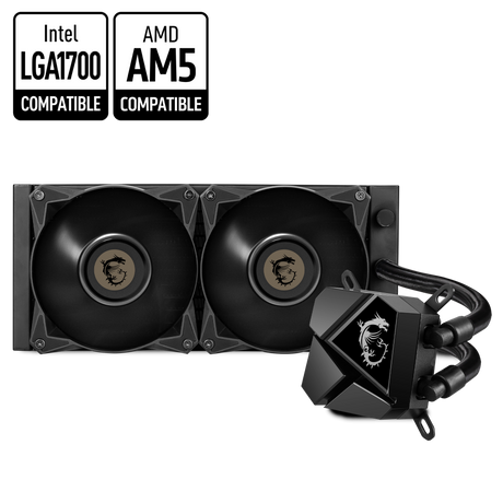 MSI MAG Coreliquid P240 - Liquid CPU Cooler - Core Components by MSI The Chelsea Gamer