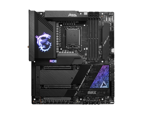 MSI MEG Z790 ACE MAX Motherboard - Intel Socket 1700 - Core Components by MSI The Chelsea Gamer