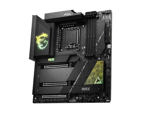 MSI MEG Z790 ACE MAX Motherboard - Intel Socket 1700 - Core Components by MSI The Chelsea Gamer