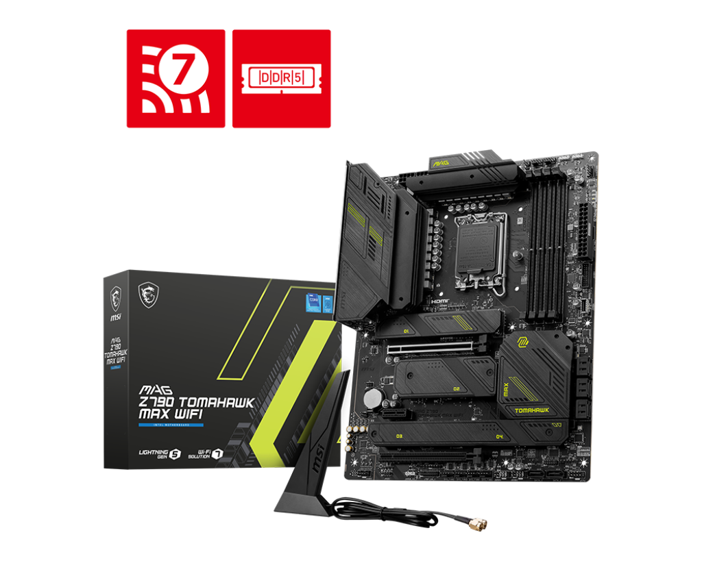 MSI MAG Z790 Tomahawk Max WIFI Motherboard - Intel Socket 1700 - Core Components by msi The Chelsea Gamer