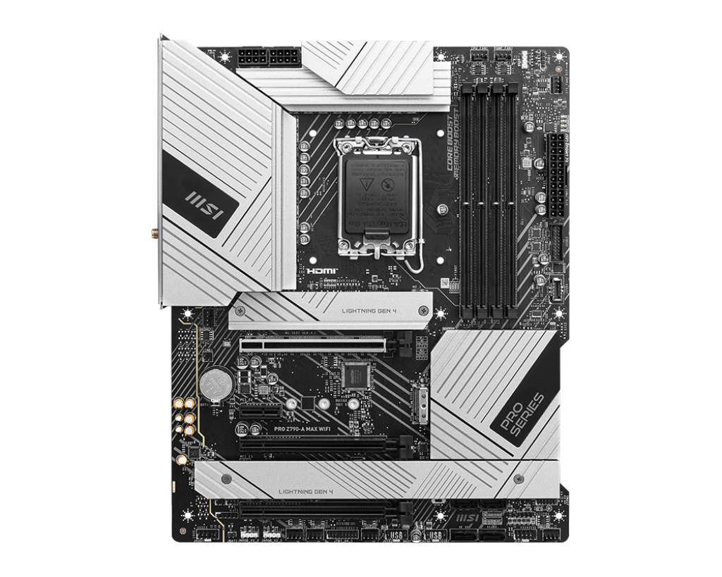MSI PRO Z790-A MAX WIFI Motherboard - Intel Socket 1700 - Core Components by MSI The Chelsea Gamer