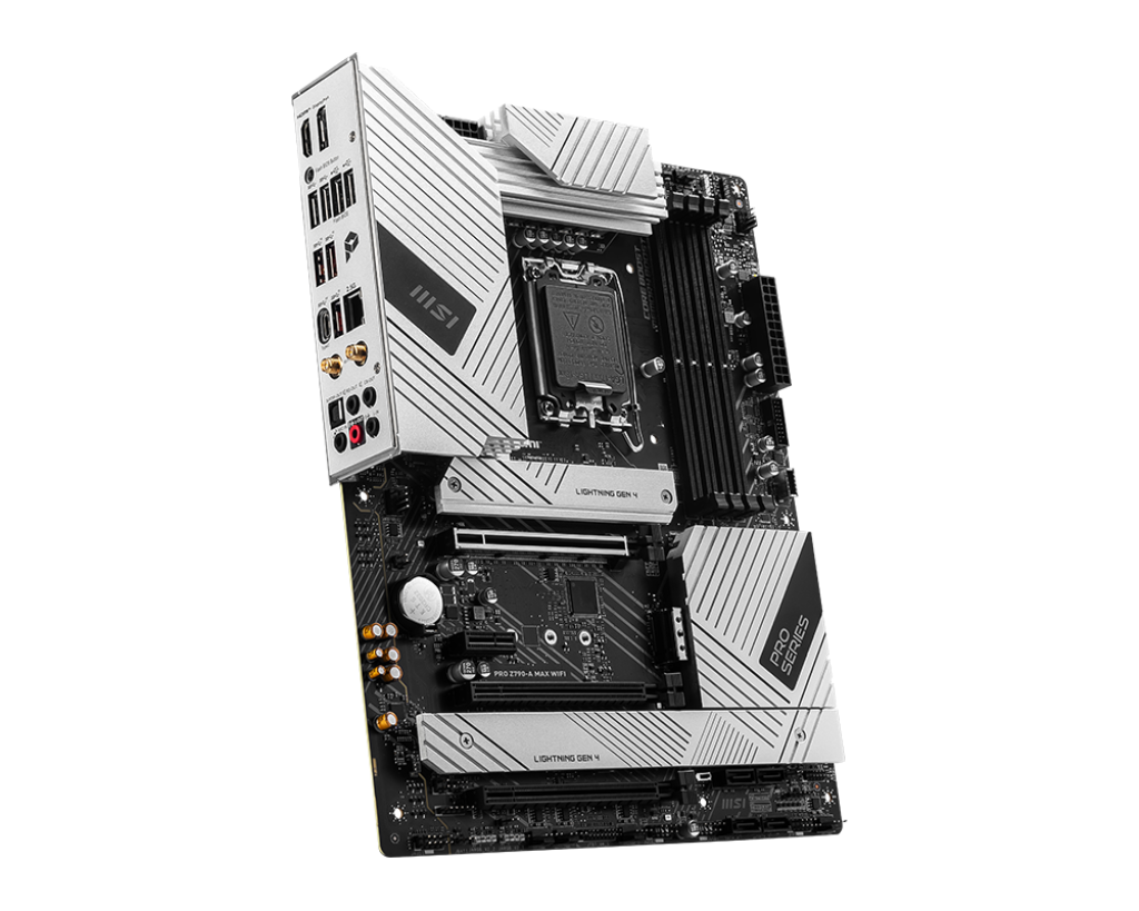 MSI PRO Z790-A MAX WIFI Motherboard - Intel Socket 1700 - Core Components by MSI The Chelsea Gamer