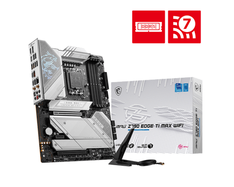 MSI MPG Z790 Edge TI MAX WIFI Motherboard - Intel Socket 1700 - Core Components by MSI The Chelsea Gamer