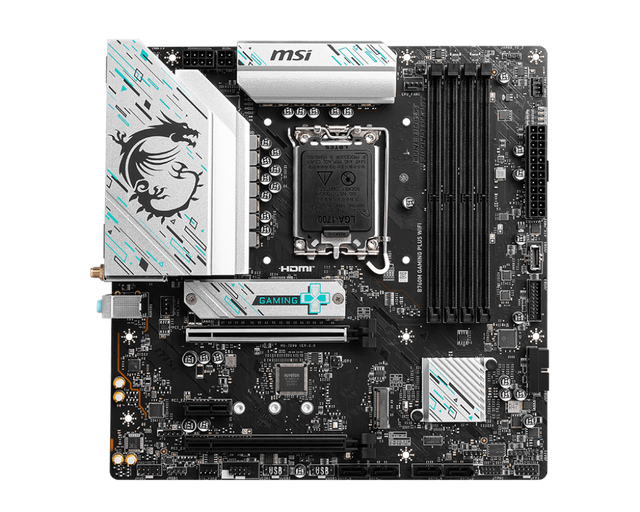 MSI B760M Gaming Plus WIFI Motherboard - Intel Socket 1700 - Core Components by MSI The Chelsea Gamer