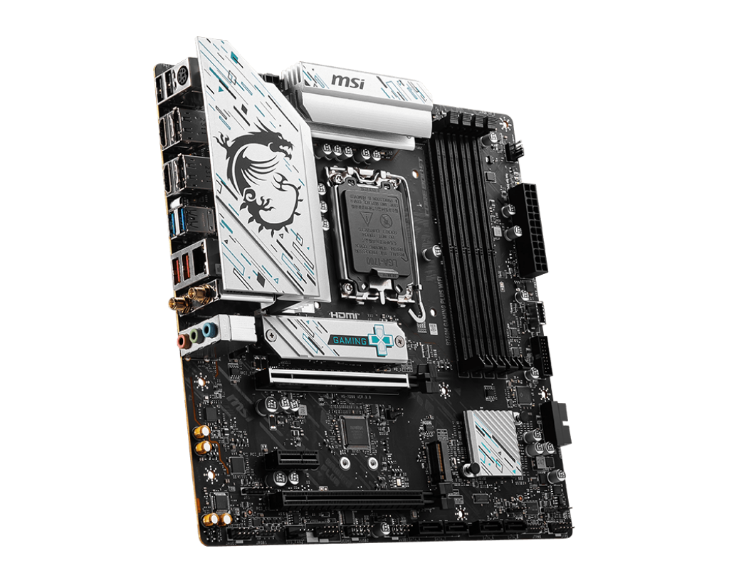 MSI B760M Gaming Plus WIFI Motherboard - Intel Socket 1700 - Core Components by MSI The Chelsea Gamer