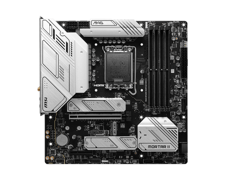MSI MAG B760M Mortar WIFI II Motherboard - Intel Socket 1700 - Core Components by MSI The Chelsea Gamer