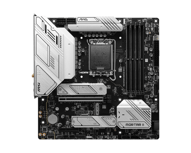 MSI MAG B760M Mortar WIFI II Motherboard - Intel Socket 1700 - Core Components by MSI The Chelsea Gamer