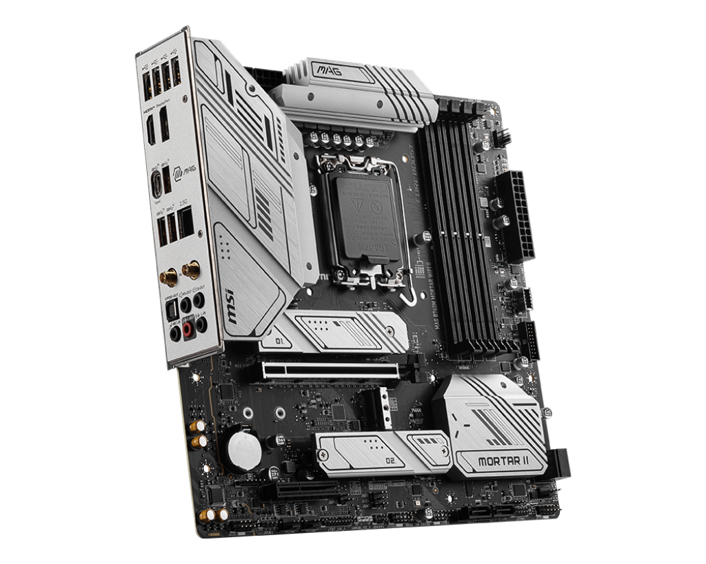MSI MAG B760M Mortar WIFI II Motherboard - Intel Socket 1700 - Core Components by MSI The Chelsea Gamer